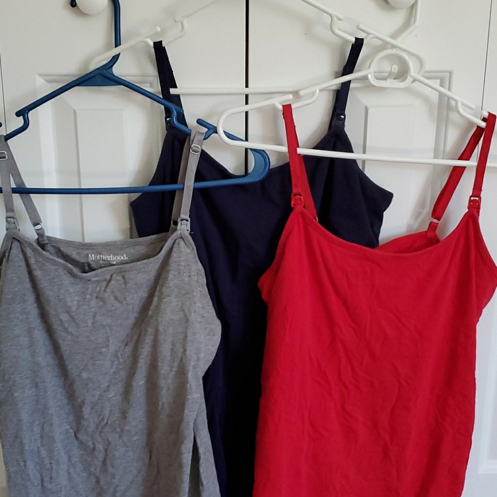 Motherhood Maternity Nursing Tanks